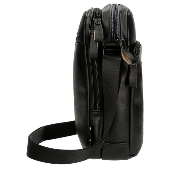 Bolsa de Tiracolo para Tablet Pepe Jeans VEGAN Preta | Ref. 186.7155721 Bolsa de Tiracolo para Tablet Pepe Jeans VEGAN Preta | Ref. 186.7155721