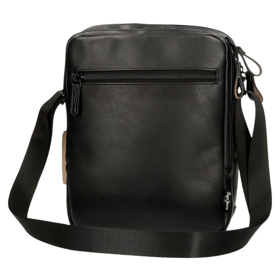 Bolsa de Tiracolo para Tablet Pepe Jeans VEGAN Preta | Ref. 186.7155721 Bolsa de Tiracolo para Tablet Pepe Jeans VEGAN Preta | Ref. 186.7155721