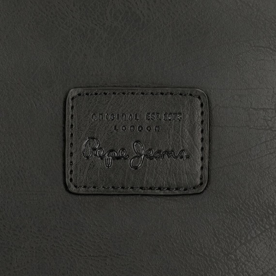 Bolsa de Tiracolo para Tablet Pepe Jeans VEGAN Preta | Ref. 186.7155721 Bolsa de Tiracolo para Tablet Pepe Jeans VEGAN Preta | Ref. 186.7155721