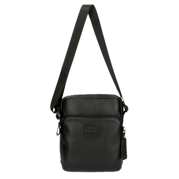 Bolsa de Tiracolo para Tablet Pepe Jeans VEGAN Preta | Ref. 186.7155721 Bolsa de Tiracolo para Tablet Pepe Jeans VEGAN Preta | Ref. 186.7155721