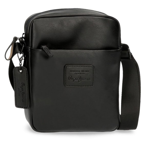 Bolsa de Tiracolo Pepe Jeans VEGAN Preta | Ref. 186.7155421