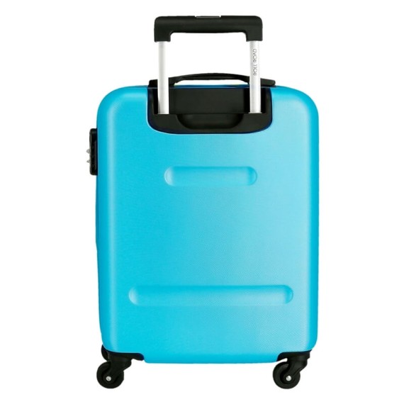 Mala de Cabine / Trolley 55cm 4 Rodas ROLL ROAD Flex Azul Turquesa | Ref. 186.584946AA
