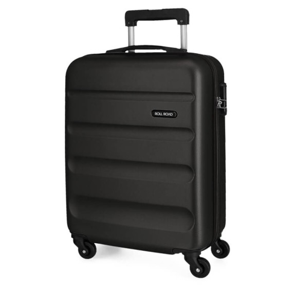 Mala de Cabine / Trolley 55cm 4 Rodas ROLL ROAD Flex Preta | Ref. 186.5849460A