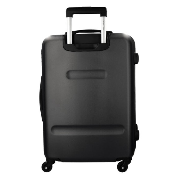 Mala de Viagem / Trolley Médio 65cm 4R ROLL ROAD Flex Preta | Ref. 186.5849460B Mala de Viagem / Trolley Médio 65cm 4R ROLL ROAD Flex Preta | Ref. 186.5849460B