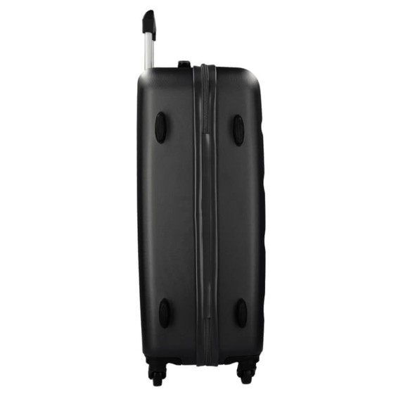 Mala de Viagem / Trolley Médio 65cm 4R ROLL ROAD Flex Preta | Ref. 186.5849460B Mala de Viagem / Trolley Médio 65cm 4R ROLL ROAD Flex Preta | Ref. 186.5849460B
