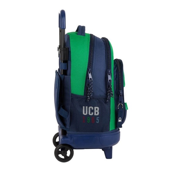 Mochila Escolar Compact 2 Rodas Benetton 1965 Multicolor | Ref. 248.612006918