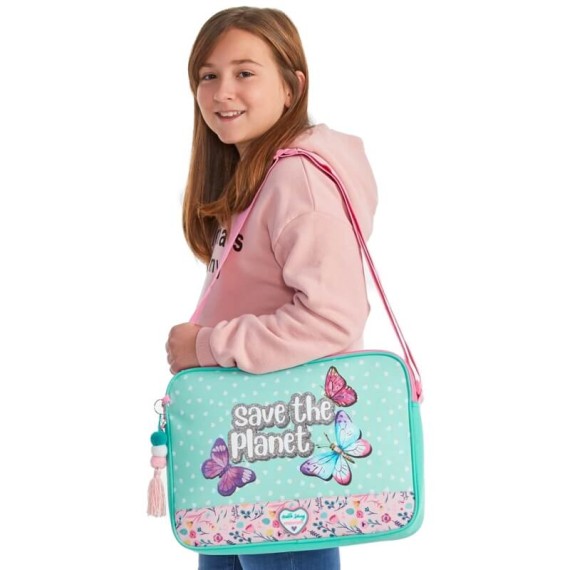 Pasta Escolar Movom SAVE THE PLANET Multicolor | Ref. 186.2015321