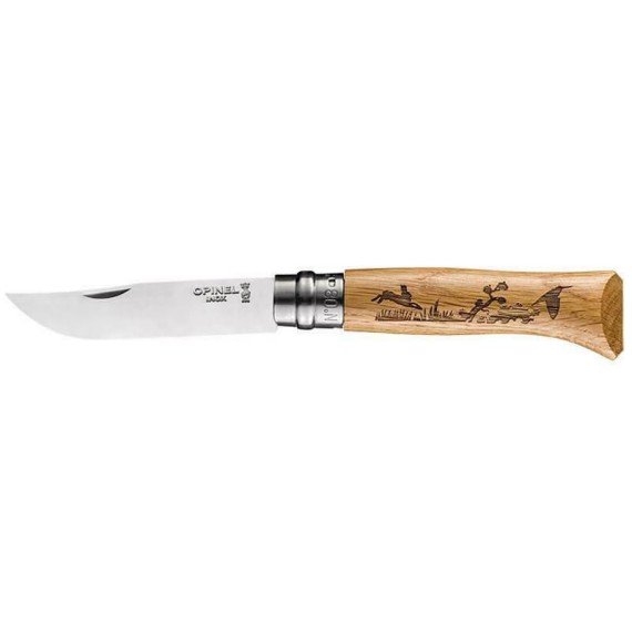Canivete OPINEL N.º 08 Inox Animalia Lebre | Ref. 314.OP002333