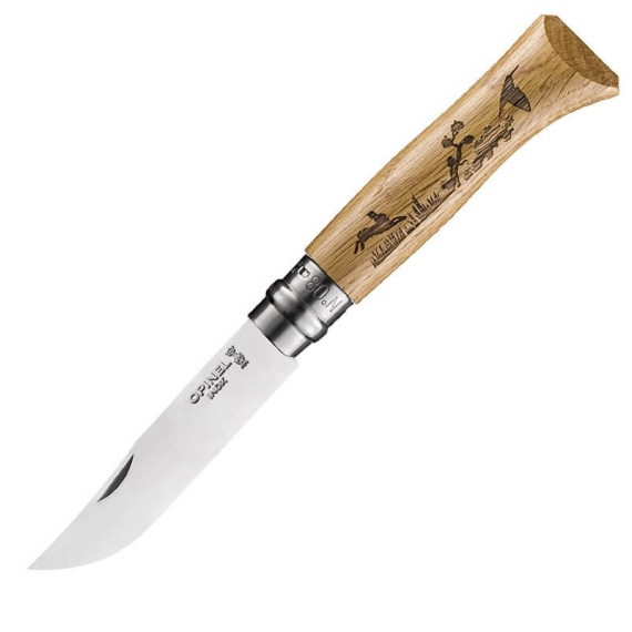 Canivete OPINEL N.º 08 Inox Animalia Lebre | Ref. 314.OP002333