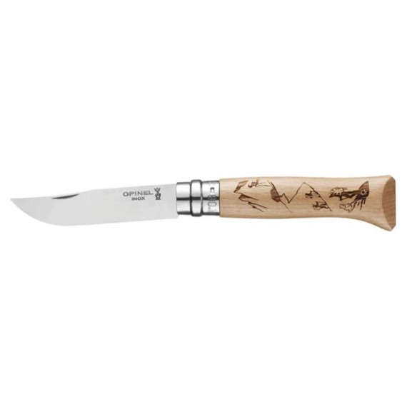Canivete OPINEL N.º 08 Inox Caminhada | Ref. 314.OP002186