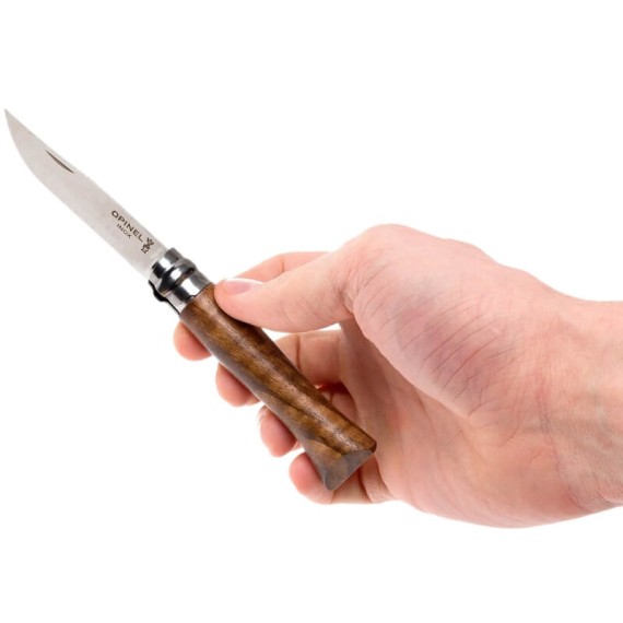 Canivete OPINEL N.º 08 Inox Nogueira | Ref. 314.OP002022