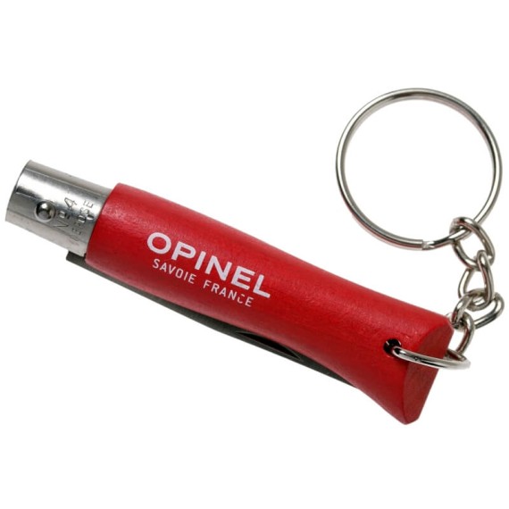 Canivete OPINEL Porta-Chaves N.º 04 Vermelho | Ref. 314.OP002055