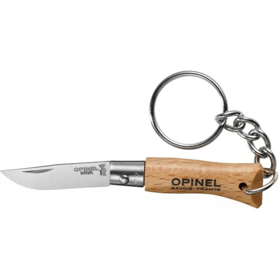 Canivete OPINEL Porta-Chaves N.º 02 Inox | Ref. 314.OP000065