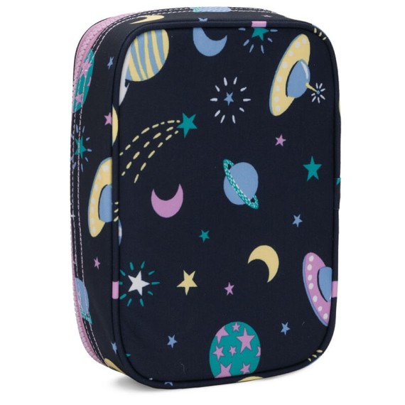 Estojo Escolar Kipling 100 PENS Galaxy Fun | Ref. 187.KI600269O