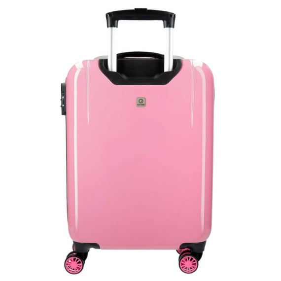 Mala/Trolley de Cabine 55cm 4 Rodas Spinner Minnie ENJOY THE DAY LOVE Rosa | Ref. 186.4681766 Mala/Trolley de Cabine 55cm 4 Rodas Spinner Minnie ENJOY THE DAY LOVE Rosa | Ref. 186.4681766