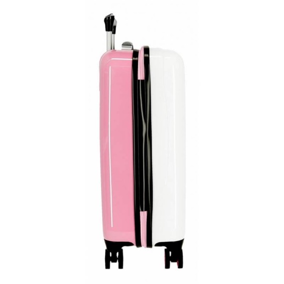 Mala/Trolley de Cabine 55cm 4 Rodas Spinner Minnie ENJOY THE DAY LOVE Rosa | Ref. 186.4681766 Mala/Trolley de Cabine 55cm 4 Rodas Spinner Minnie ENJOY THE DAY LOVE Rosa | Ref. 186.4681766