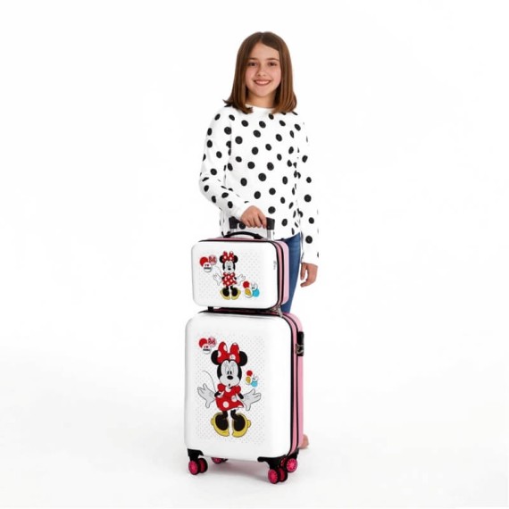 Necessaire Adaptável a Trolley Minnie ENJOY THE DAY LOVE Rosa | Ref. 186.4683966