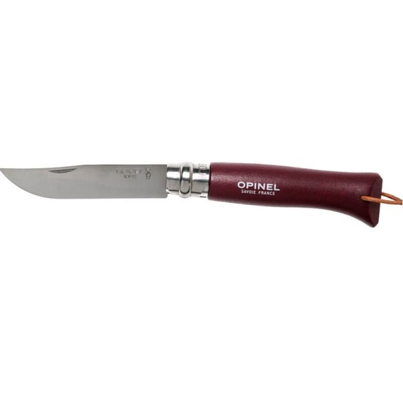 Canivete OPINEL Trekking N.º 08 Burgundy | Ref. 314.OP002213
