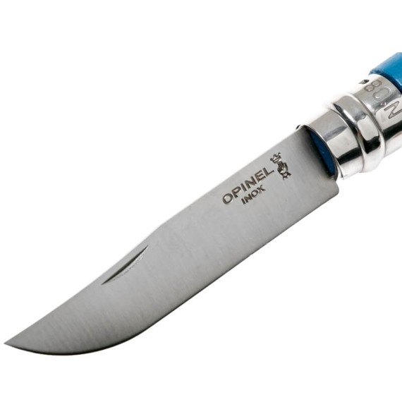 Conjunto Canivete OPINEL N.º 08 Trekking Azul c/ cordão + Bolsa | Ref. 314.OP001891