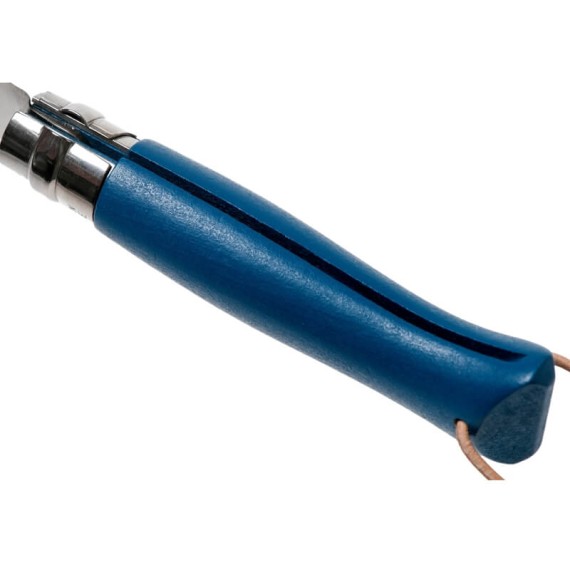 Conjunto Canivete OPINEL N.º 08 Trekking Azul c/ cordão + Bolsa | Ref. 314.OP001891