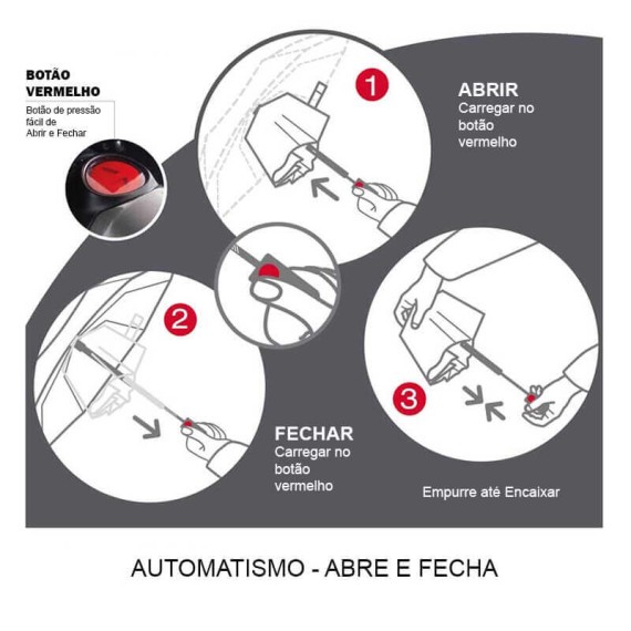 Guarda-Chuva Knirps T2 Duomatic Flakes Basalt | Ref. 300.98786701