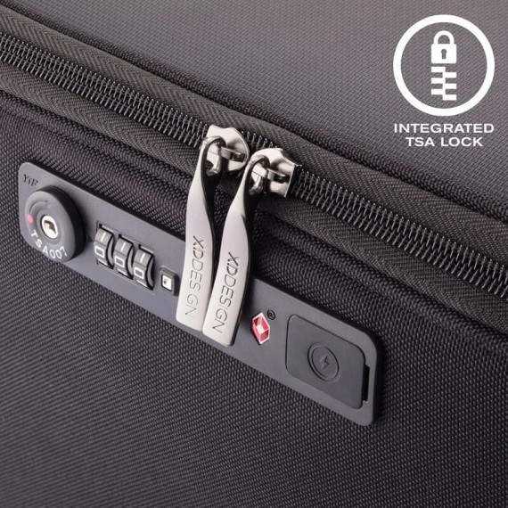 XD Design Trolley/Mochila Anti-Roubo para Portátil 17” BOBBY Preta P705.771 | Ref. 309.P705771