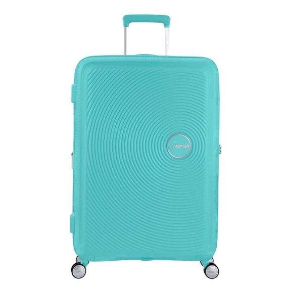 American Tourister Mala de Viagem / Trolley Grande 77cm EXP SOUNDBOX Azul Claro | Ref. 9232G00321