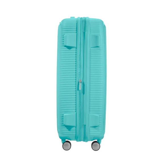 American Tourister Mala de Viagem / Trolley Grande 77cm EXP SOUNDBOX Azul Claro | Ref. 9232G00321
