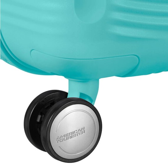 American Tourister Mala de Viagem / Trolley Grande 77cm EXP SOUNDBOX Azul Claro | Ref. 9232G00321