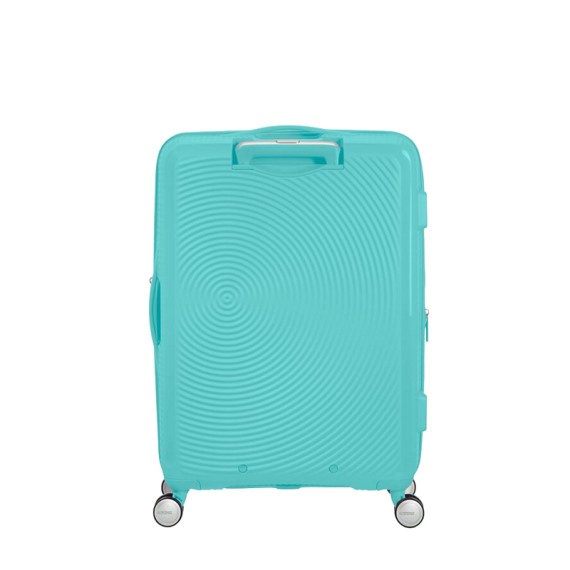 American Tourister Mala de Viagem / Trolley Médio 67cm 4R EXP SOUNDBOX Azul Claro | Ref. 9232G00221