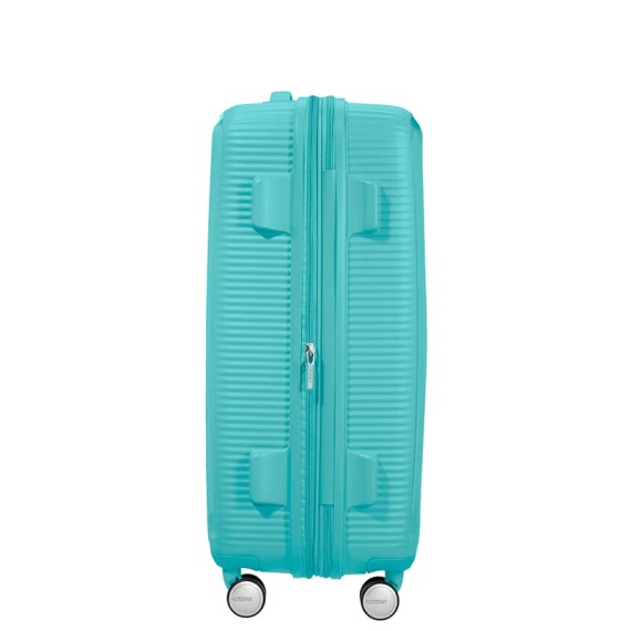 American Tourister Mala de Viagem / Trolley Médio 67cm 4R EXP SOUNDBOX Azul Claro | Ref. 9232G00221
