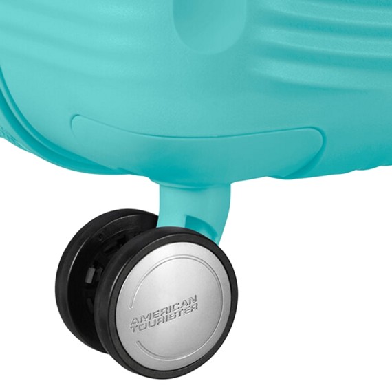 American Tourister Mala de Viagem / Trolley Médio 67cm 4R EXP SOUNDBOX Azul Claro | Ref. 9232G00221