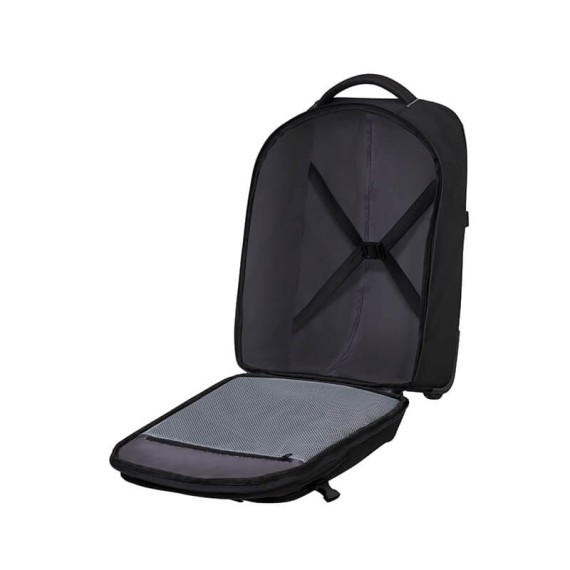 American Tourister Mochila com Rodas para Portátil 15.6'' AT WORK Reflect Preta | Ref. 9233G02009