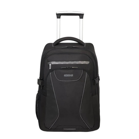 American Tourister Mochila com Rodas para Portátil 15.6'' AT WORK Reflect Preta | Ref. 9233G02009