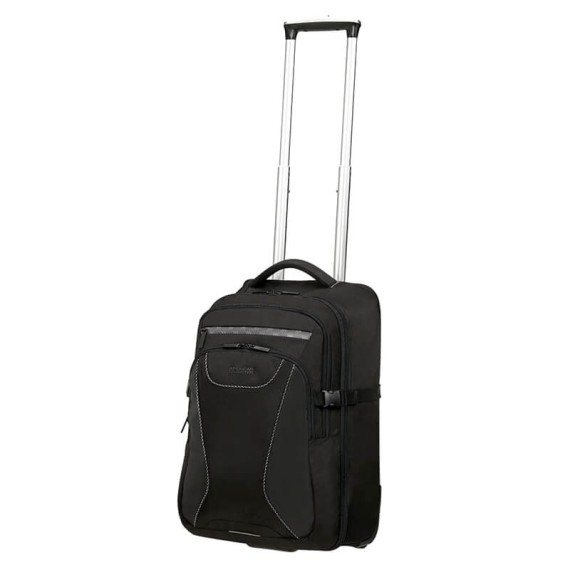 American Tourister Mochila com Rodas para Portátil 15.6'' AT WORK Reflect Preta | Ref. 9233G02009