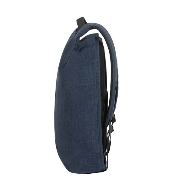 Samsonite Mochila Anti-Roubo para Portátil 15.6'' c/ Porta USB SECURIPAK Azul Escuro | Ref. 92KA600101
