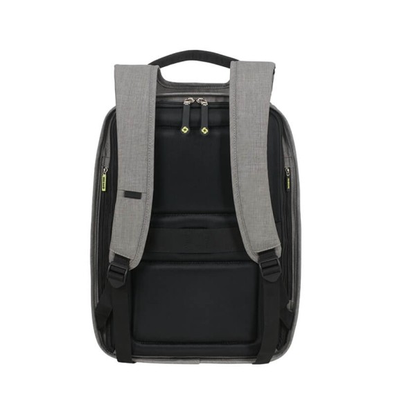 Samsonite Mochila Anti-Roubo para Portátil 15.6'' c/ Porta USB SECURIPAK Cinzenta | Ref. 92KA600108