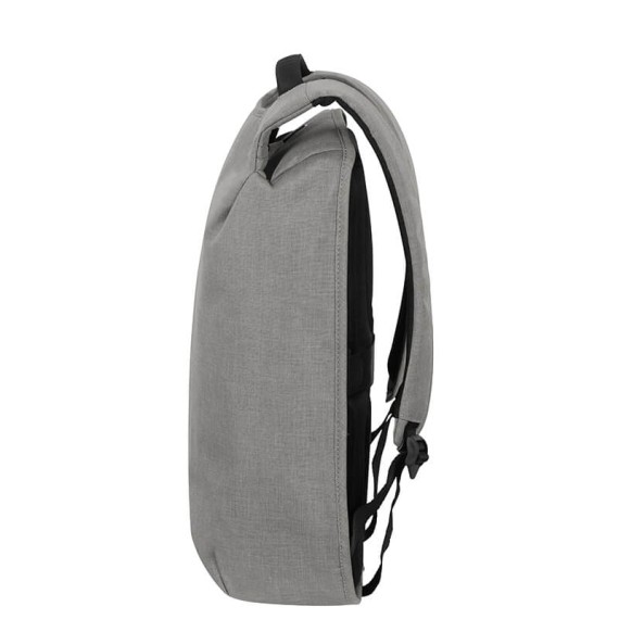 Samsonite Mochila Anti-Roubo para Portátil 15.6'' c/ Porta USB SECURIPAK Cinzenta | Ref. 92KA600108
