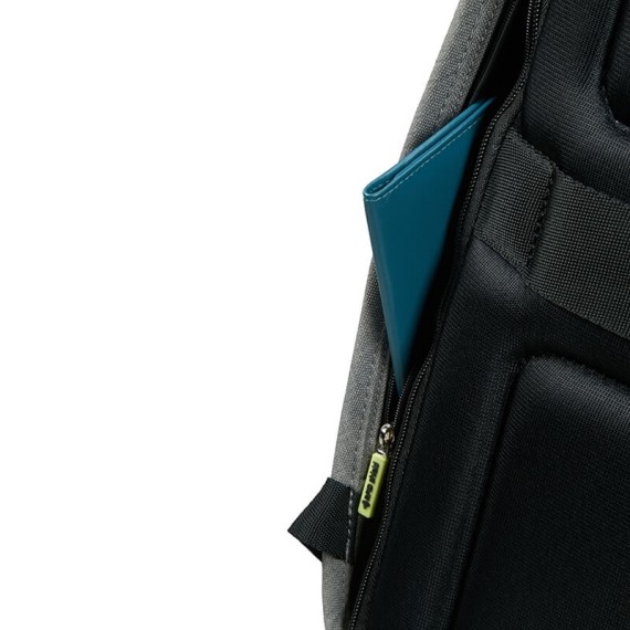 Samsonite Mochila Anti-Roubo para Portátil 15.6'' c/ Porta USB SECURIPAK Cinzenta | Ref. 92KA600108