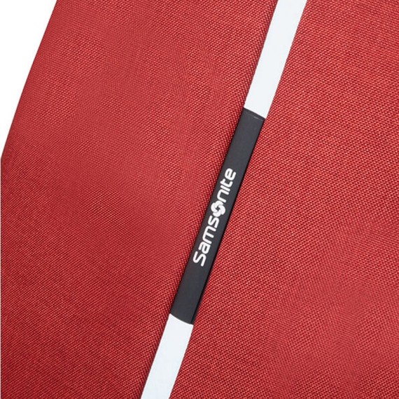 Samsonite Mochila Anti-Roubo para Portátil 15.6'' c/ Porta USB SECURIPAK Vermelha | Ref. 92KA600110