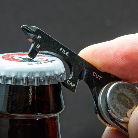 True Utility TU208 Minimalist Slim Pocket Multi-Tool | Ref. 314.TU208