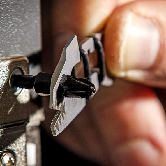 TRUE UTILITY TU214 Porta-Chaves Sharkey Multi-Ferramentas | Ref. 314.TU214