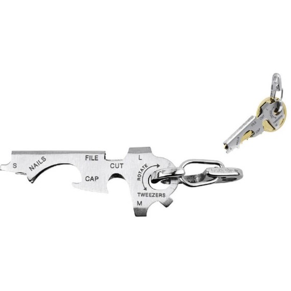 TRUE UTILITY TU247 Porta-Chaves Chave Multifunções | Ref. 314.TU247