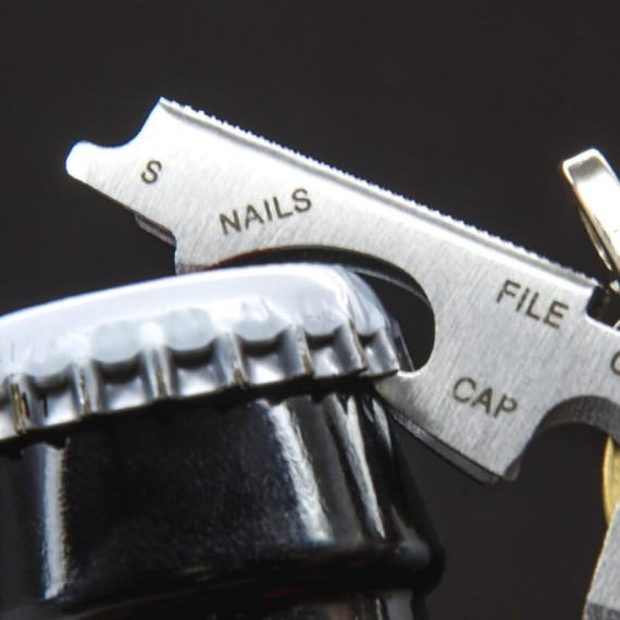 TRUE UTILITY TU247 Porta-Chaves Chave Multifunções | Ref. 314.TU247