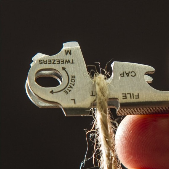 TRUE UTILITY TU247 Porta-Chaves Chave Multifunções | Ref. 314.TU247