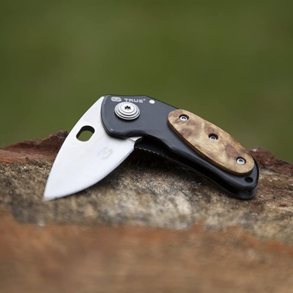 True Utility TU576 Porta Chaves Faca Cabo de Madeira | Ref. 314.TU576