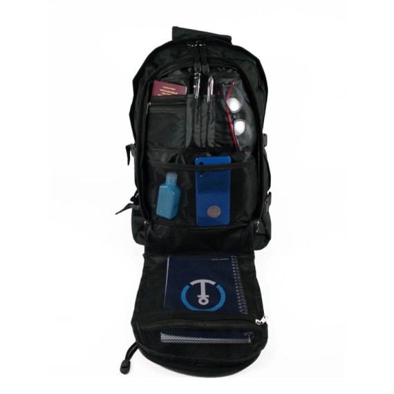 Benzi Mochila Casual 50cm Preta | Ref. 288.BZ4045