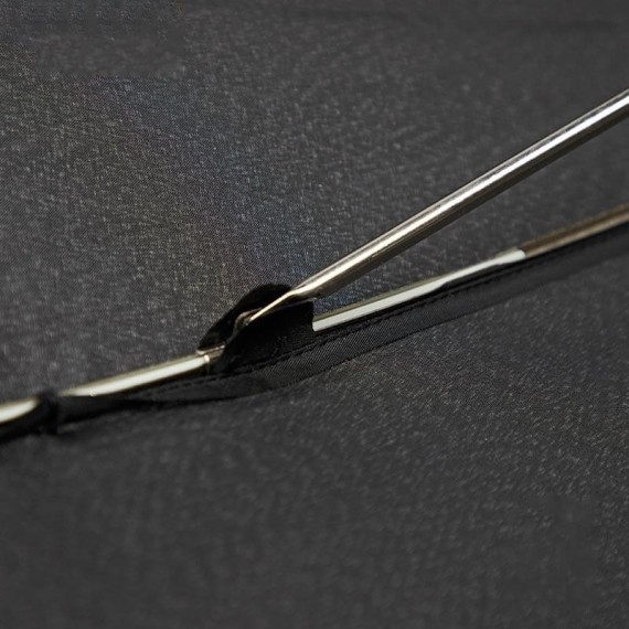 Guarda-Chuva Ezpeleta Homem Comprido Automático Stick Madeira Preto | Ref. 104.10306P