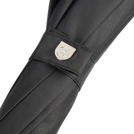 Guarda-Chuva Ezpeleta Homem Comprido Automático Stick Madeira Preto | Ref. 104.10306P