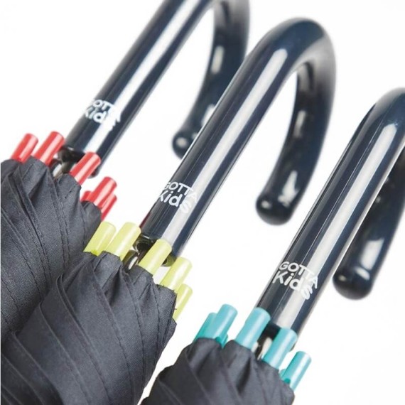 Guarda-Chuva Gotta Infantil Comprido Automático DINOSSAUROS Azul/Azul Claro | Ref. 104.58216AAT